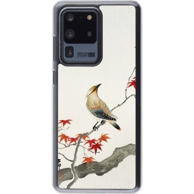 Coque Samsung Galaxy S20 Ultra - Plastique transparent Japanese Bird