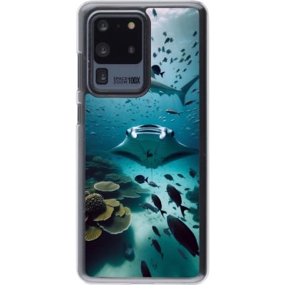 Coque Samsung Galaxy S20 Ultra - Plastique transparent Manta Lagon Nettoyage