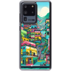 Coque Samsung Galaxy S20 Ultra - Plastique transparent Medellin Comuna 13 Art