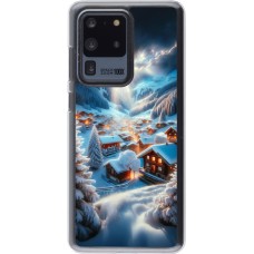 Coque Samsung Galaxy S20 Ultra - Plastique transparent Mont Neige Lumière