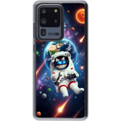 Coque Samsung Galaxy S20 Ultra - Plastique transparent VR SpaceCat Odyssey