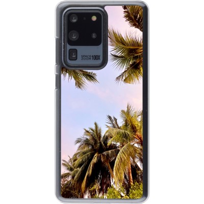 Coque Samsung Galaxy S20 Ultra - Plastique transparent Summer 2023 palm tree vibe