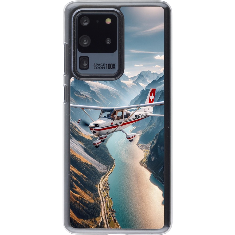 Coque Samsung Galaxy S20 Ultra - Plastique transparent Vol Alpin Suisse