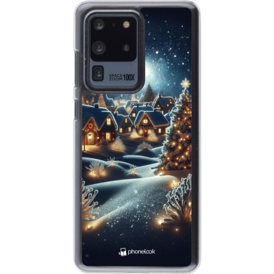 Coque Samsung Galaxy S20 Ultra - Plastique transparent Noël 2023 Christmas is Coming