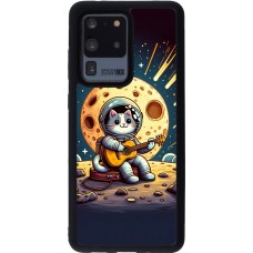 Coque Samsung Galaxy S20 Ultra - Silicone rigide noir AstroCat RockLune