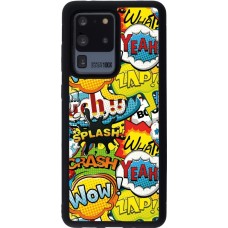 Coque Samsung Galaxy S20 Ultra - Silicone rigide noir Cartoons slogans