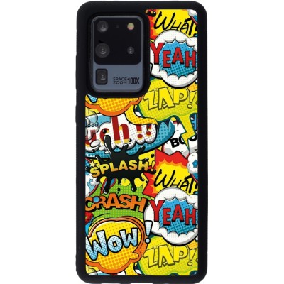 Coque Samsung Galaxy S20 Ultra - Silicone rigide noir Cartoons slogans