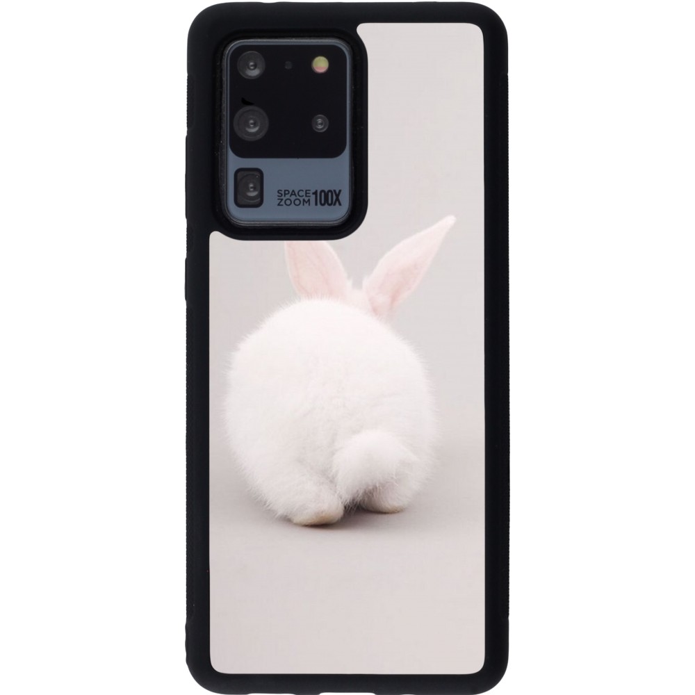 Coque Samsung Galaxy S20 Ultra - Silicone rigide noir Easter 2024 bunny butt