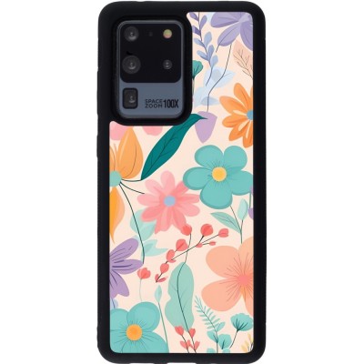 Coque Samsung Galaxy S20 Ultra - Silicone rigide noir Easter 2024 spring flowers