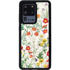 Coque Samsung Galaxy S20 Ultra - Silicone rigide noir Flora Botanical Wildlife