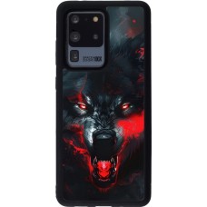 Coque Samsung Galaxy S20 Ultra - Silicone rigide noir Halloween 2024 mad werewolf