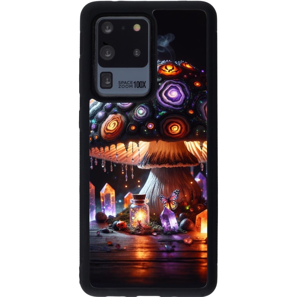 Coque Samsung Galaxy S20 Ultra - Silicone rigide noir Halloween Potion Magic