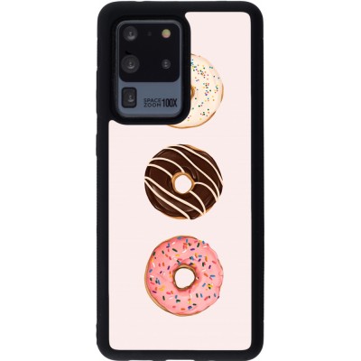 Coque Samsung Galaxy S20 Ultra - Silicone rigide noir Spring 23 donuts