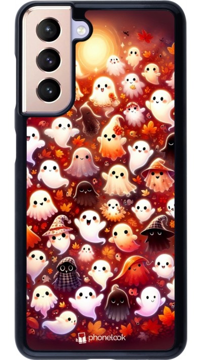 Coque Samsung Galaxy S21 5G - Fantômes automne mignons