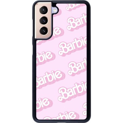 Coque Samsung Galaxy S21 5G - Barbie light pink pattern