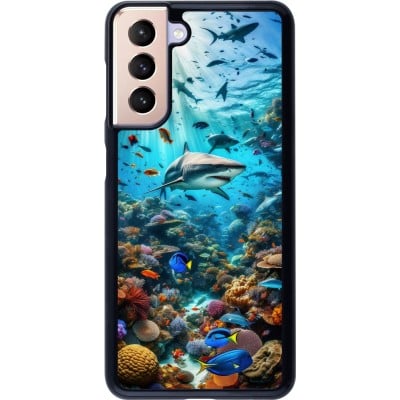 Coque Samsung Galaxy S21 5G - Bora Bora Mer et Merveilles