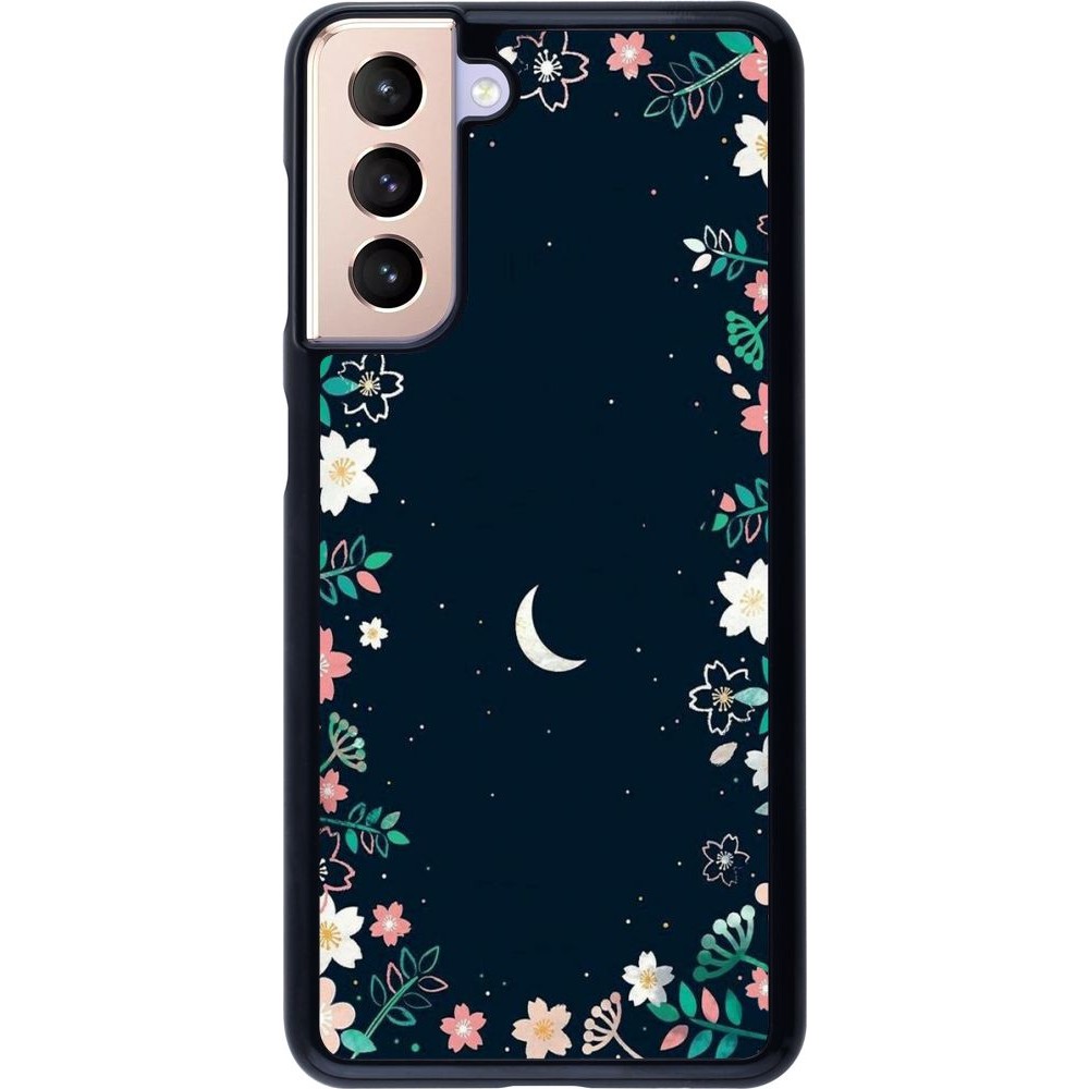 Coque Samsung Galaxy S21 5G - Flowers space