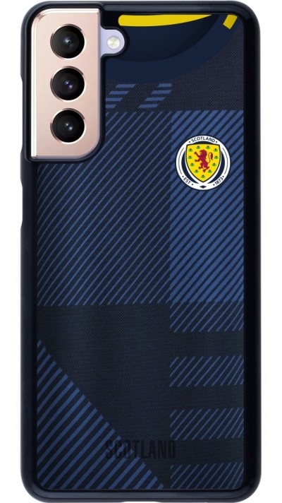 Coque Samsung Galaxy S21 5G - Maillot de football Ecosse personnalisable