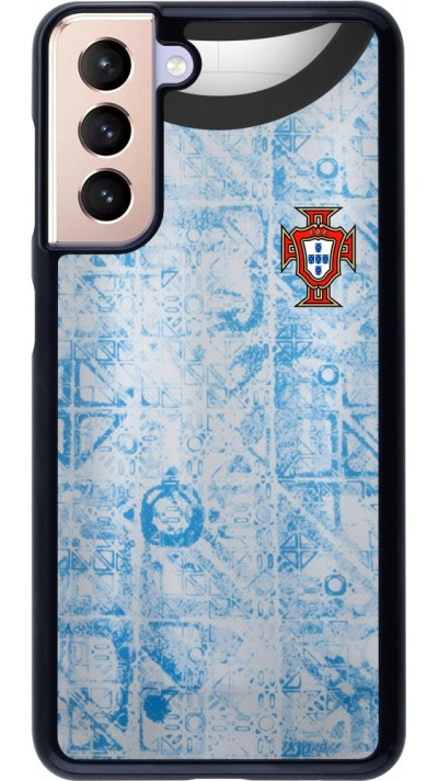 Coque Samsung Galaxy S21 5G - Maillot de football Portugal Extérieur personnalisable