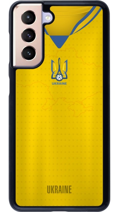 Coque Samsung Galaxy S21 5G - Maillot de football Ukraine