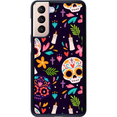 Coque Samsung Galaxy S21 5G - Halloween 2023 mexican style