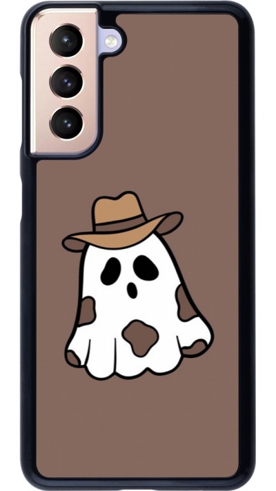 Coque Samsung Galaxy S21 5G - Halloween 2024 cowboy ghost