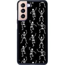 Coque Samsung Galaxy S21 5G - Halloween 2024 dancing skeleton