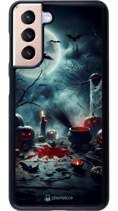 Coque Samsung Galaxy S21 5G - Halloween 2024 Dark Moon