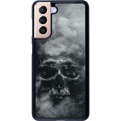 Coque Samsung Galaxy S21 5G - Halloween 2024 smoky skull