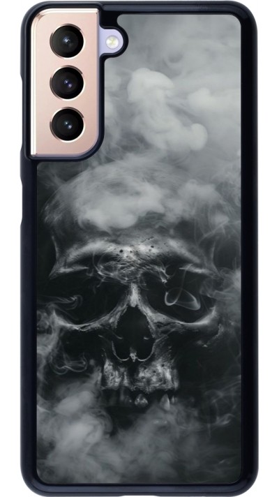 Coque Samsung Galaxy S21 5G - Halloween 2024 smoky skull