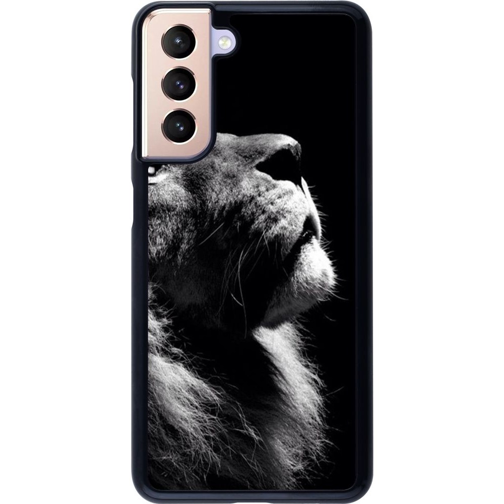 Coque Samsung Galaxy S21 5G - Lion looking up