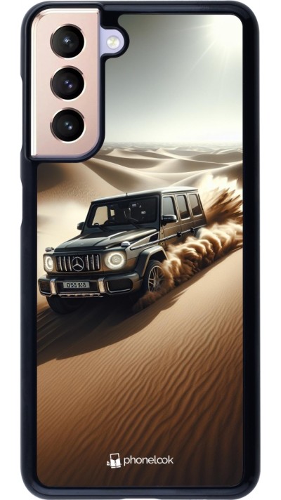 Coque Samsung Galaxy S21 5G - Mercedes G Drift Desert