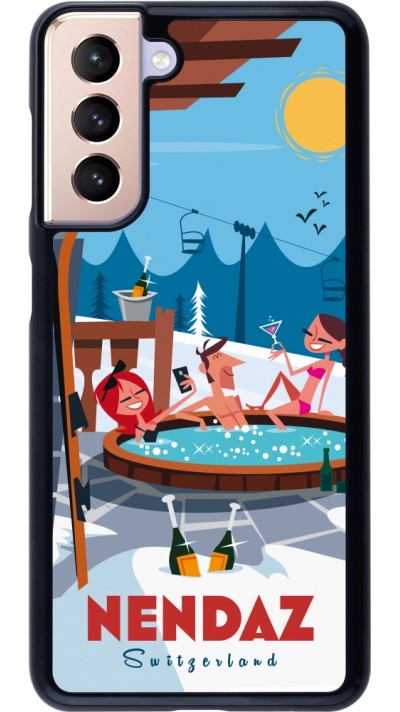 Coque Samsung Galaxy S21 5G - Nendaz Mountain Jacuzzi