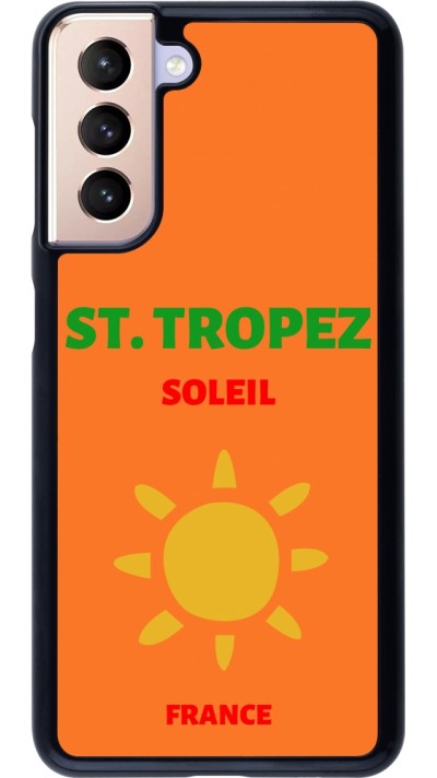 Coque Samsung Galaxy S21 5G - Pop Summer Destination St-Tropez