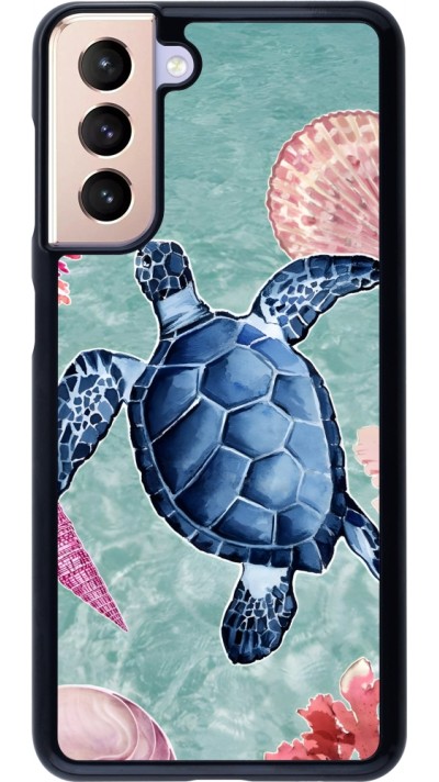 Coque Samsung Galaxy S21 5G - Preppy Turtle