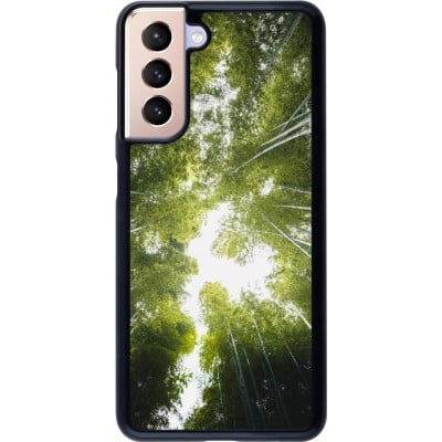 Coque Samsung Galaxy S21 5G - Spring 23 forest blue sky