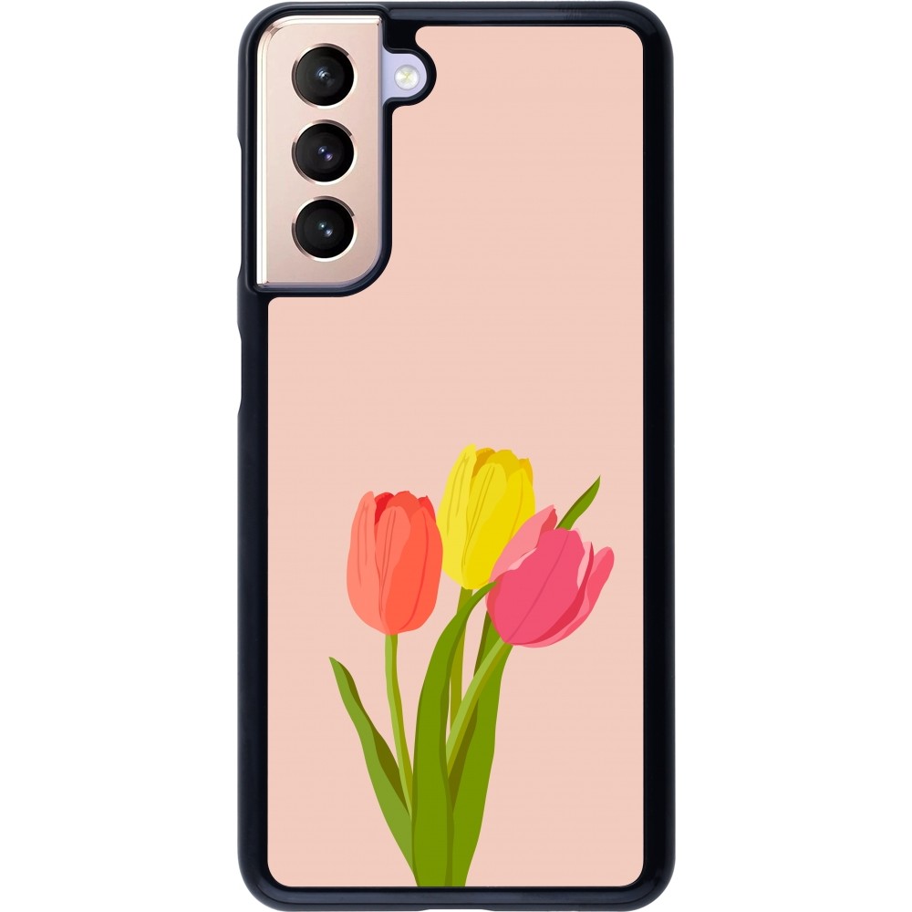 Coque Samsung Galaxy S21 5G - Spring 23 tulip trio