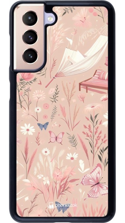 Coque Samsung Galaxy S21 5G - Summer Pastel Pattern