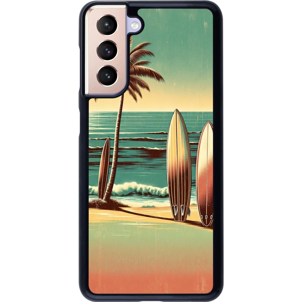 Coque Samsung Galaxy S21 5G - Surf Paradise