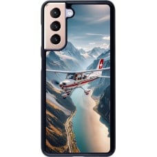 Coque Samsung Galaxy S21 5G - Vol Alpin Suisse