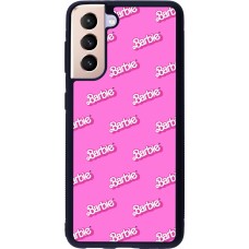 Coque Samsung Galaxy S21 5G - Silicone rigide noir Barbie Pattern