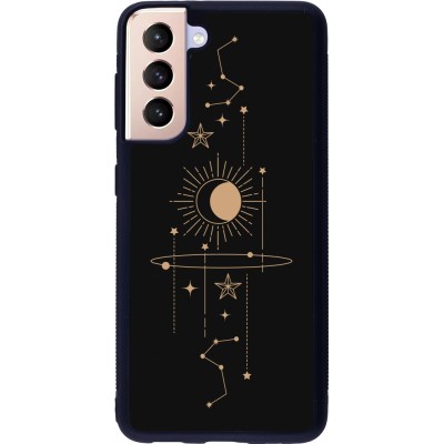 Coque Samsung Galaxy S21 5G - Silicone rigide noir Spring 23 astro