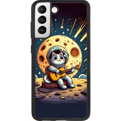 Coque Samsung Galaxy S21 FE 5G - Silicone rigide noir AstroCat RockLune