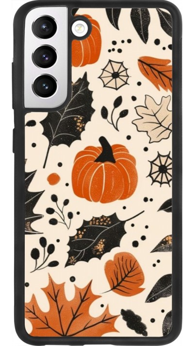 Coque Samsung Galaxy S21 FE 5G - Silicone rigide noir Autumn 2024 nature