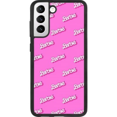 Coque Samsung Galaxy S21 FE 5G - Silicone rigide noir Barbie Pattern