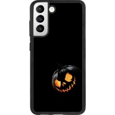 Samsung Galaxy S21 FE 5G Case Hülle - Silikon schwarz Halloween 2023 discreet pumpkin