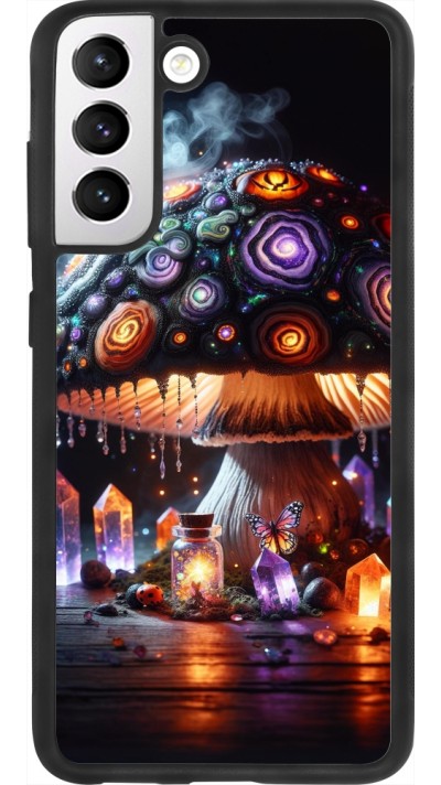 Coque Samsung Galaxy S21 FE 5G - Silicone rigide noir Halloween Potion Magic