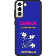 Coque Samsung Galaxy S21 FE 5G - Silicone rigide noir Pop Summer Destination Zurich