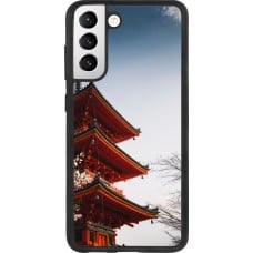 Coque Samsung Galaxy S21 FE 5G - Silicone rigide noir Spring 23 Japan