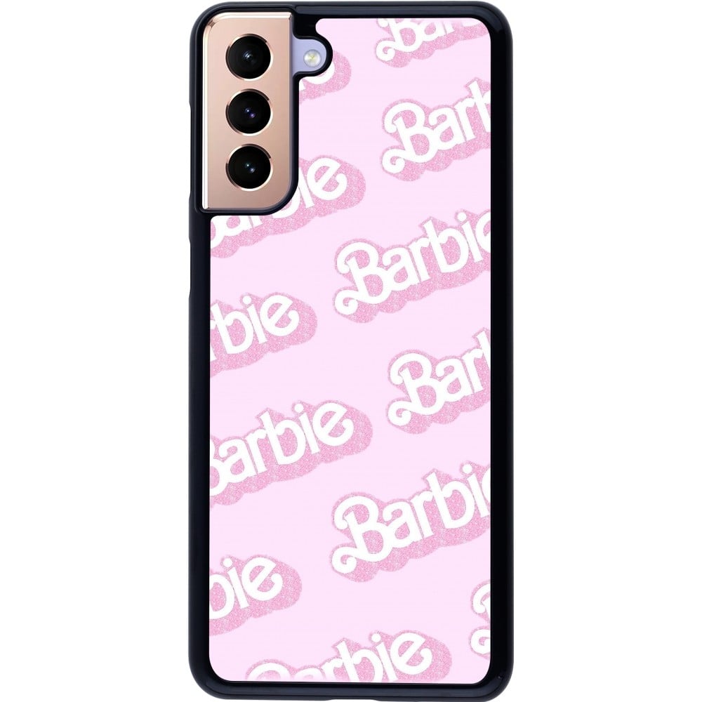 Coque Samsung Galaxy S21+ 5G - Barbie light pink pattern